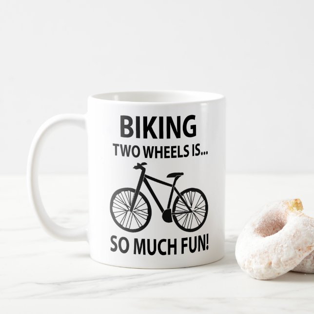 Klickcykelcykelcykelcykelcykelcykelbyte Kaffemugg (Med munk)