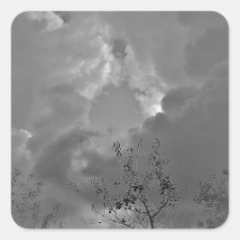 KLICKER-ETIKETT&KONSTRUKTION STIL FYRKANTIGT KLISTERMÄRKE