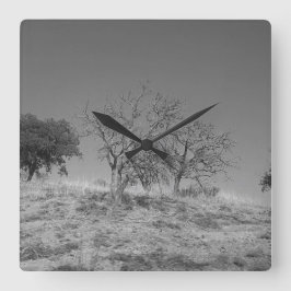 KLICKER KALL  EKOLOGISK STIL DESIGN FYRKANTIG KLOCKA