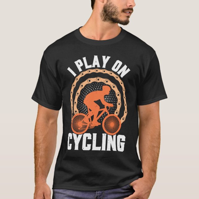 Klickning och cykling 32 t shirt (Framsida)