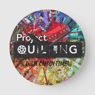 KLICKNINGSLÅSNING FÖR Wisconsin Time-projekt Rund Klocka