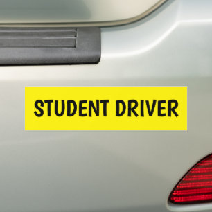 KLICKOR FÖR FÖRARKÖPARE I student Bildekal