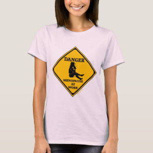 Klimakterium på arbetsT-tröja och gåvor för he Tee Shirt