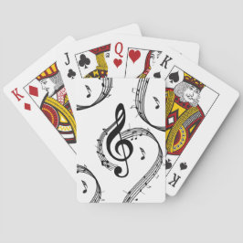 Klimat G Clef Music Casinokort