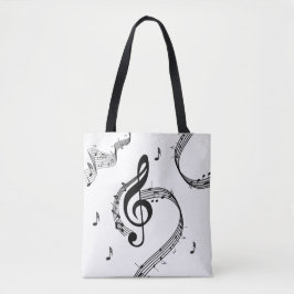 Klimat G Clef Music Tygkasse