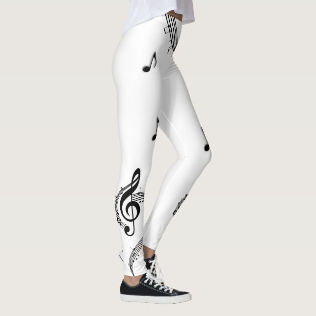 Klimataktisk G Clef Leggings (Höger)