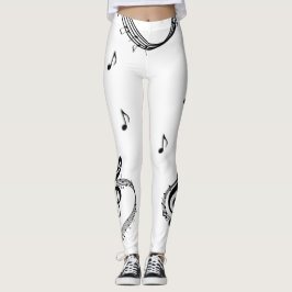 Klimataktisk G Clef Leggings