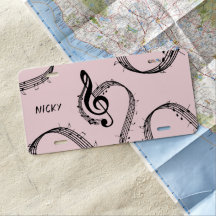 Klimataktisk G Clef Music Rosa