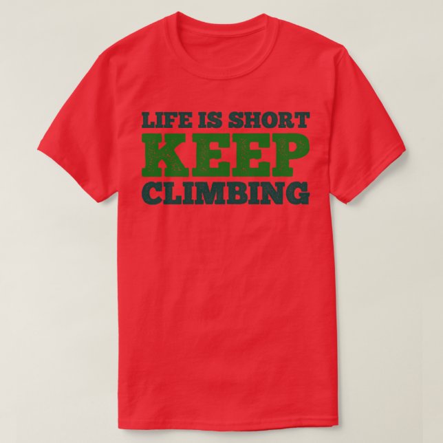 Klimatande Bouldering Kliber T Shirt (Design framsida)