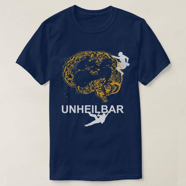 Klimatande, outhärdliga klätterbergbergTS T Shirt (Design framsida)