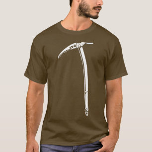 Klimatande Snö-vinterberg i isar T Shirt