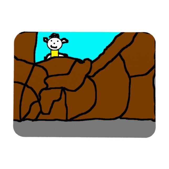 Klimatbergarts magnet (Horisontell)