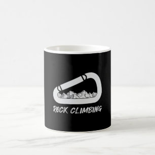 Klimatbergen i Sten Klimatklimatet Gift Idea Kaffemugg
