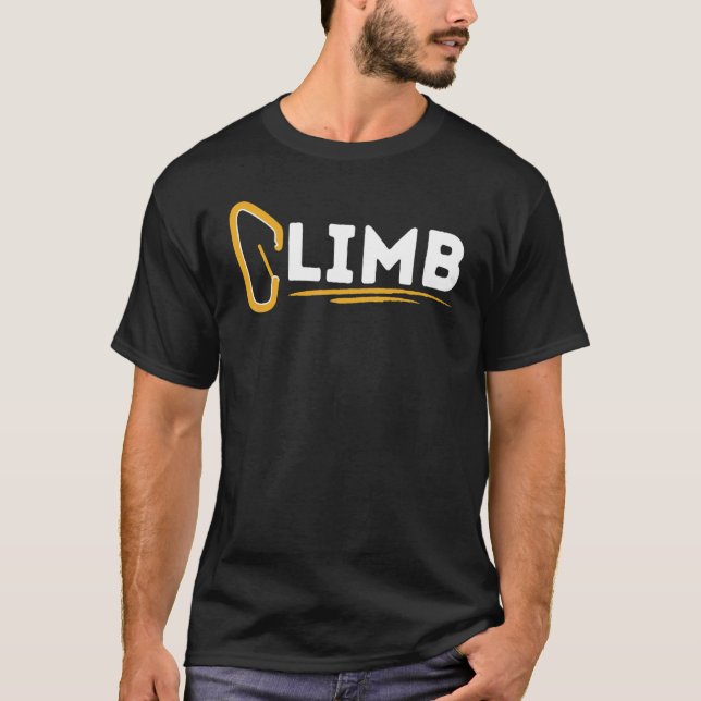 Klimatbergen Mo för klätterbergen i Sten T Shirt (Framsida)