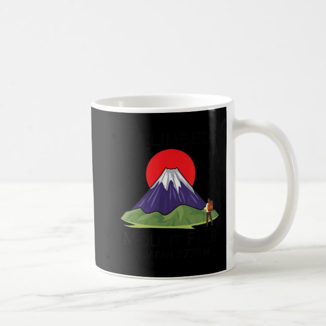 Klimatberget Fuji Kaffemugg (Höger)