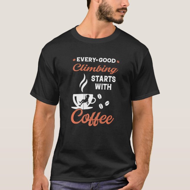 Klimatberget i kaféet Sten T Shirt (Framsida)