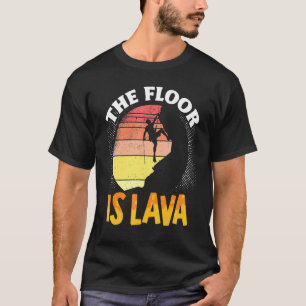 Klimatberget i sten som kullar Golv är T Shirt