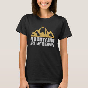 Klimatberget sten: Hiking Wanderer T Shirt