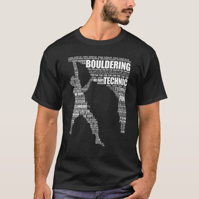 Klimatbergsbebyggelse Boulding 2 T Shirt (Framsida)