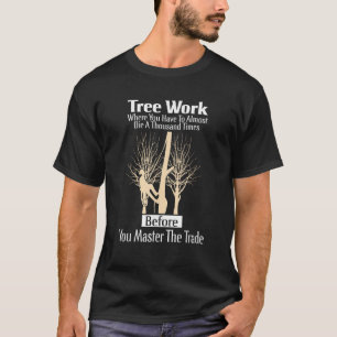 Klimatbevis för det arboristiska klimatet i Träd, T Shirt
