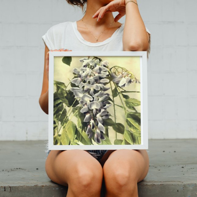 Klimatblåsning av vinstervinets akrylmålning poster (Skapare uppladdad)