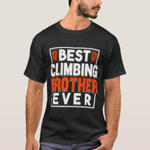 Klimatbroder för bergsklättring i Sten T Shirt