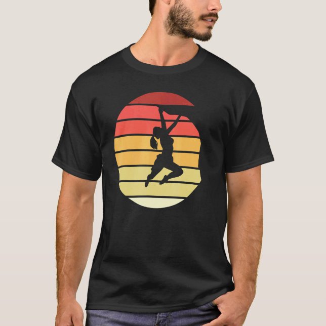 Klimatbubbla från Klimatberget i Retro Sten T Shirt (Framsida)