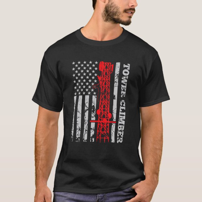 Klimatcellsprogrammet för klimatcellen USA flagga  T Shirt (Framsida)