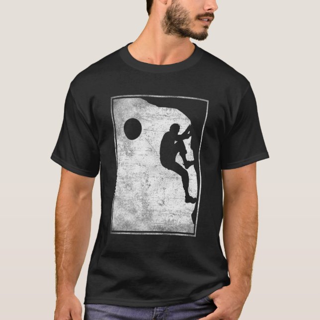 Klimatdesign i sten Utomhusstigning T Shirt (Framsida)