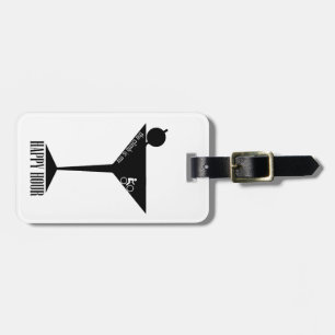 Klimatet är min Lycklig-timme Bagagebricka