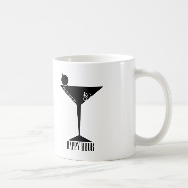 Klimatet är min Lycklig-timme Kaffemugg (Höger)