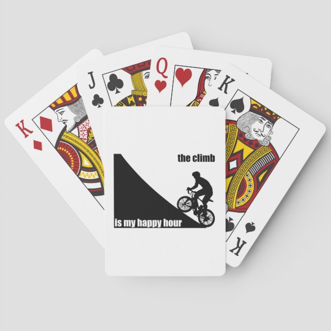 Klimatet är min Lycklig-timme Spelkort (Baksidan)