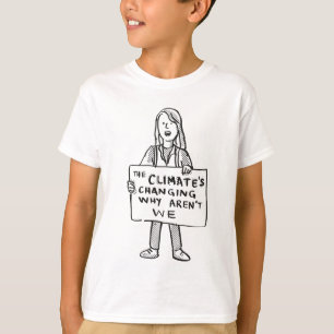 Klimatet förändras varför inte vi t shirt