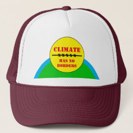 Klimatet har INGET GRÄNS - Spara Planet / Agera nu Keps