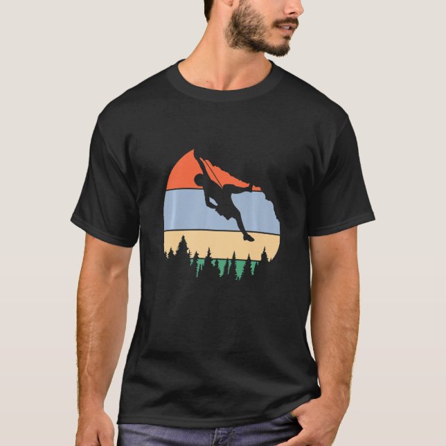 Klimatet i Bergen Retro T Shirt (Framsida)