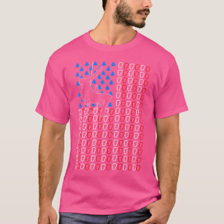 Klimatet i de amerikanska Flagga i sten T Shirt