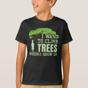 Klimatet i den framtida arborismen i Träd vid tr T Shirt