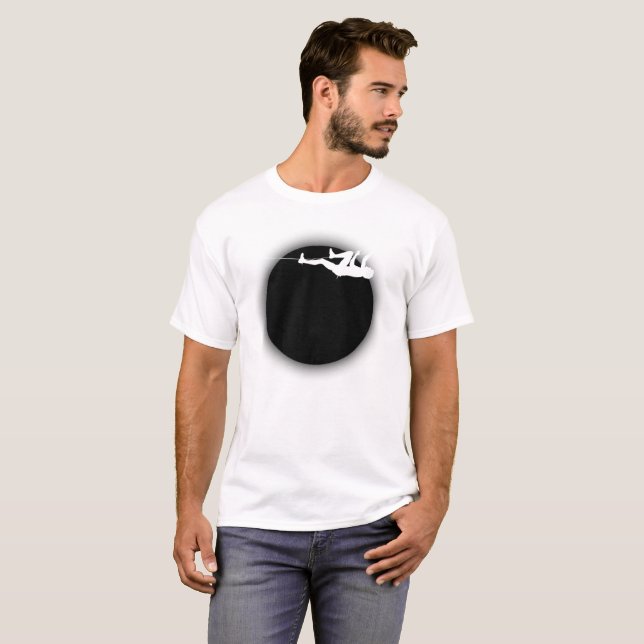 Klimatet i sten och Svarta Måne T Shirt (Hel framsida)