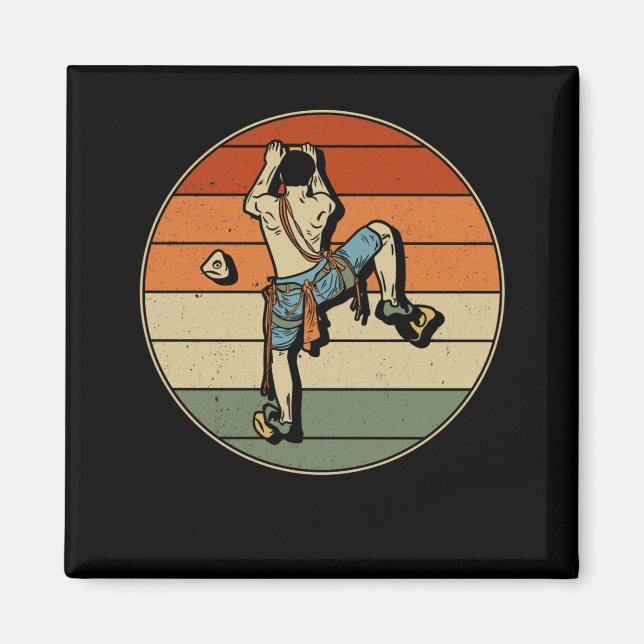 Klimatet i sten på det inre återloppsberget magnet (Framsidan)