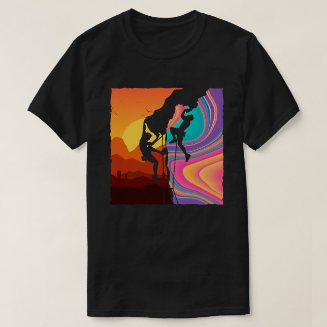 Klimatet i Sten vid klimatet i fantastisk Retro Wa T Shirt (Design framsida)