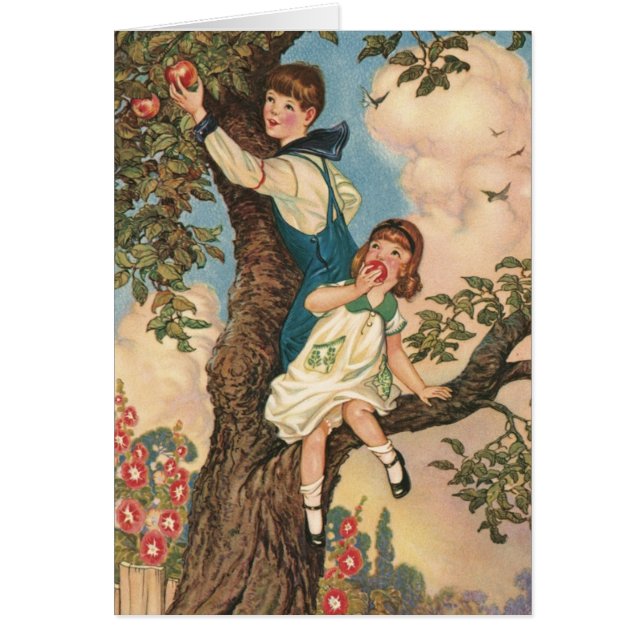 Klimatet i Träd Hälsningskort (Framsidan)