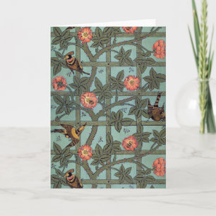 Klimatet Ro & Small Bird, William Morris Kort