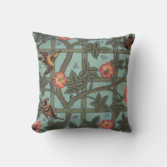 Klimatet Ro & Small Bird, William Morris Kudde (Framsida)