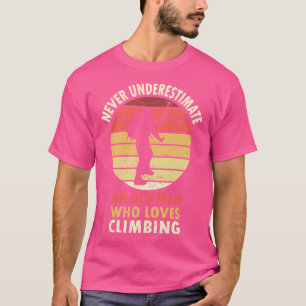 Klimatet underskattar aldrig en gammal man t shirt