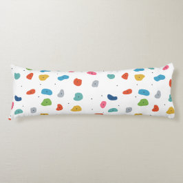 Klimatfärgade barn i sten kroppskudde