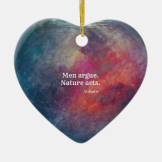 Klimatförändring: "Argumenterar manar - naturen Julgransprydnad Keramik