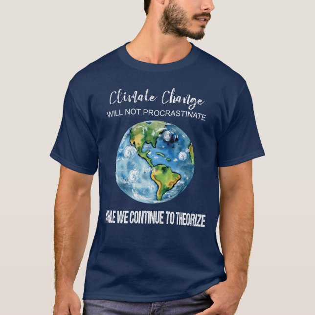 KLIMATFÖRÄNDRING SOM SKA FÖR ATT INTE T SHIRT (Framsida)