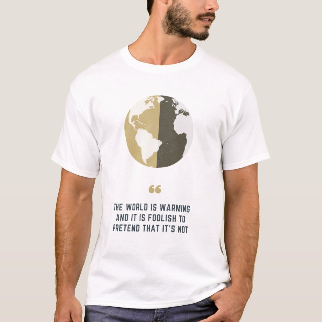 Klimatförändring T-Shirt (Framsida)