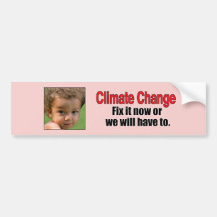Klimatförändringar Bildekal
