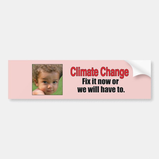 Klimatförändringar Bildekal (Framsidan)